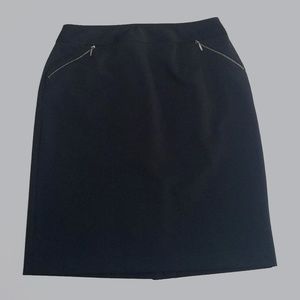 Bandolino Skirt 10 Pencil Zipper Detail